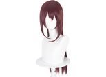Inf Parrucca Cosplay Marrone - Capelli Sintetici Termoresistenti Per Anime E Feste