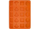 Stampo In Silicone Arancione Per Praline In Varie Forme