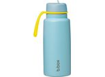 B.Box Bottiglia Termica Con Boccaglio Pieghevole - Thermos In Acciaio Inox Da 1L - Pool Side
