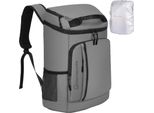 Borsa Termica, Isolata Per 36 Lattine, Design A Prova Di Perdite, Grigio