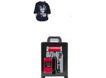 Pressa Termica Idraulica Manuale, 600 Watt, Riscaldamento Su Entrambi I Lati, Dimensioni Piastra 6 X 12 Cm, Controllo Touchscreen, Pressione 5 Tonnellate