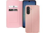 Avizar, Custodia A Portafoglio Samsung Galaxy A17 Stand Flip Magnetic, Rosa