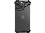 Avizar, Iphone 14 Pro Custodia Bumper Steel Cover Antiurto Antigraffio Tpu, Nero