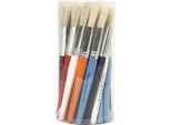 Creativ Company - Creativ Company - Spazzole Per Bambini Di Circa 19 Cm 30 Pezzi