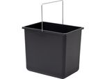 Cestino Interno Hailo 1086239 Nero 18 L 316 X 226 X 286 Mm Con Maniglia
