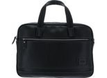 Picard Cartella Borsa A Tracolla Con Scomparto Per Laptop Breakers Office Bag Black Nero