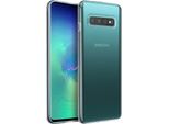 Avizar, Samsung Galaxy S10 Plus Custodia Protettiva Cover Posteriore In Silicone Seconda Pelle, Trasparente