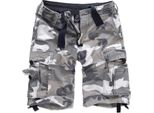 Brandit Vintage Outdoor Cargo Army Shorts Neve Camo - 3XL