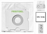 Festool Selfclean Sacchetto Filtro Sc FIS-CT 36/10 ( 496186 ) Per Aspiratore Mobile Ct 36 - 10 Pezzi