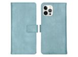 Custodia Imoshion Per Apple Iphone 12 Pro/Apple Iphone 12 - Cover Flip A Libro - Blu Chiaro