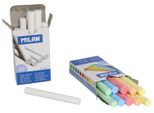 Gesso Lavagna 8 Cm Bianco/Colorato 2 X 10 Pezzi