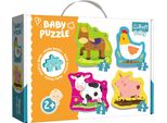 Cubi Puzzle Baby Classic Alla Fattoria 36127