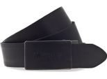 Mustang Pelle Cintura Male Belt W115 Black Nero