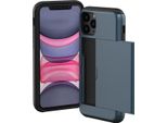 Custodia Per Iphone 11 Pro - Plastica - Custodia Rigida/Cover Imoshion - Blu Scuro