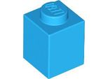 1 Pezzo Lego, Parte C. 3005 In Azzurro Scuro
