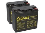 Batteria Di Ricambio Per Alber E-Fix E Adventure 2X Kung Long 12V 22Ah Al Piombo Agm A Prova Di Bicicletta