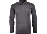 T-Shirt Ragman A Maniche Lunghe, Tasca Sul Petto Con Logo