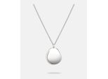 Kette Mit AnhäNger Liebeskind Berlin "Schmuck Geschenk Edelstahl Halskette The Organic", Silber (Silberfarben), Halsketten, Damen, Edelstahl, L: 50 B: 2Mm, B:2Mm