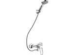 Miscelatore Doccia Autosvuotante Delabie + Miscelatore Monocomando 2539, Stop/Check