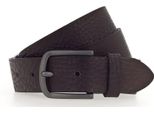 Vanzetti Pelle Cintura 35Mm Leather Belt W90 Dark Brown Marrone Scuro