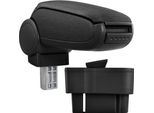 [Bracciolo Centrale, Perfetto Per Opel Corsa D Dal 2006 - Bracciolo Con Vano Portaoggetti - Imbottito - Tessuto - Nero