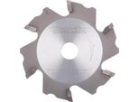 Fresa In Metallo Duro Makita 90°, 118 X 20 Mm, 6 Denti 118 Mm - 6 Denti