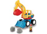 Wow Toys Escavatore Dexter Lo Scavatore Veicolo Giocattolo Rosso