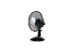 Ventilatore Da Tavolo 30W 23Cm 2 Velocità Nero Domo Do8138