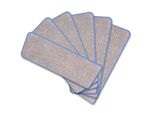 Cenocco Cc-Mopm6:Set Di 6? Cuscinetti Di Ricambio Lavabili In Microfibra Per Mop