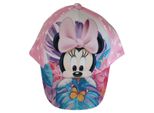 Berretto A Farfalla Disney Minnie Mouse, Berretto Di Base, Berretto, Cappello Da Sole, Rosa Per Bambini, Misura 50 Cm