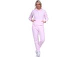 Felpa Con Cappuccio Da Donna Nicki, Tuta Da Jogging E Tempo Libero; Rosa Chiaro XL/42