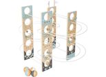 Pista Modulare Per Palline Small Foot 12234 Con 4 Palline Di Legno E Piste Individuali