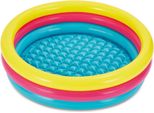 Piscina Gonfiabile Summer Waves 3 Anelli 114X25 Cm Multicolore