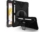 Estuff - Cover Posteriore Per Tablet - Silicone, Policarbonato - Nero - 10,2" - Per Apple Ipad 10,2"" (7A Generazione,"