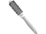Olivia Garden Expert Blowout Shine Spazzola Per Capelli Bianca E Grigia 25 Mm