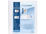 Raccoglitore Ad Anelli Exacompta Pp 2 Anelli D-Shaped Larghezza Dorso 64 Mm Din A4 Kreacover Bianco