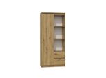Scansia Per Ufficio Con Scaffali Kalev - Rovere Artisan