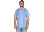 Polo Estiva Da Uomo A Manica Corta Blu/L