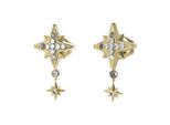 Guess JUBE03327JWYGT Orecchini Da Donna Orecchini Stars Color Oro
