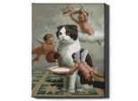 Oh Art! - Set Di Colori Per Gatti - 40X50Cm, Con Cornice In Legno E Pennelli Fai Da Te