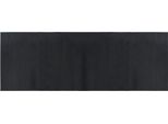 Tappeto Rettangolare Nero 70X200 Cm Bamboo