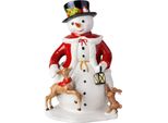 Villeroy & Boch Figurina Decorativa Pupazzo Di Neve Natale Giocattoli Memoria