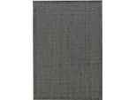 Tappeto Per Esterni Giza Nero 160 X 160 Cm Rotondo