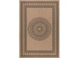 Tappeto Per Esterni Dhaka Black 160 Cm X 230 Cm