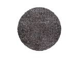 Tappeto A Pelo Alto Enjoy Taupe 200 Cm Rotondo