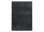 Tappeto A Pelo Alto Fluffy Grey 160 Cm X 230 Cm
