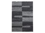 Tappeto A Pelo Alto Gala Grey 160 Cm X 230 Cm
