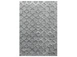 Tappeto A Pelo Alto Pisa Grey 160 Cm X 230 Cm