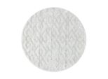 Tappeto A Pelo Alto Pisa Crema 200 Cm Rotondo