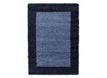 Tappeto A Pelo Alto Life Blu Navy 240 X 340 Cm